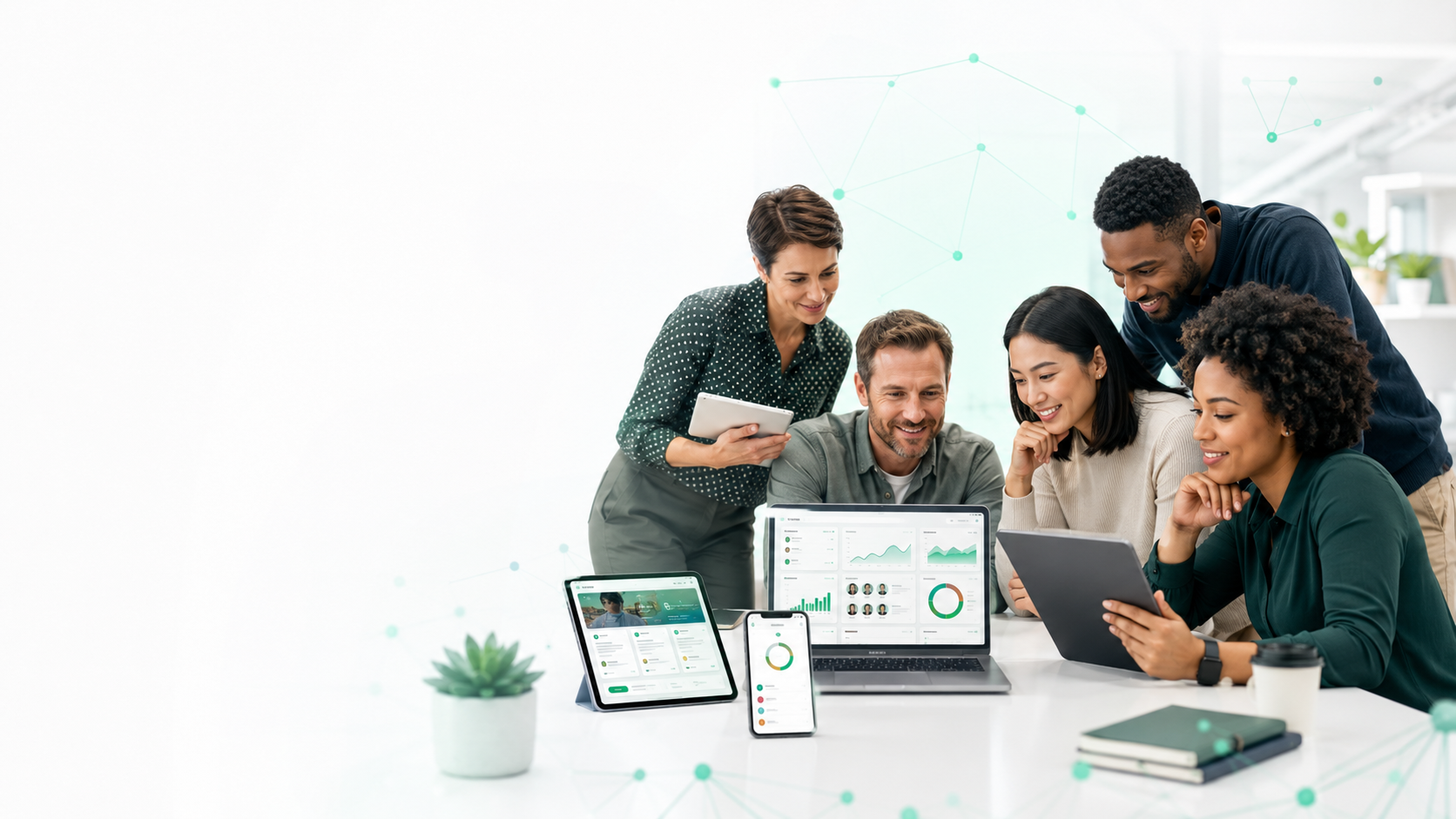 Financial builders connecting and learning together